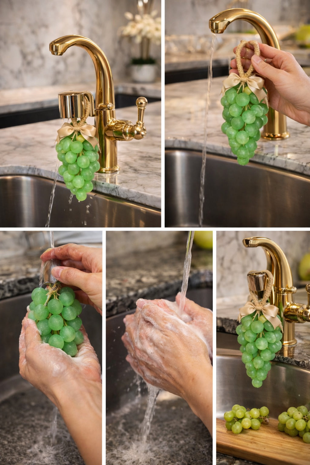 Sweet Grape Gift -Green Apple Aromatic Soap